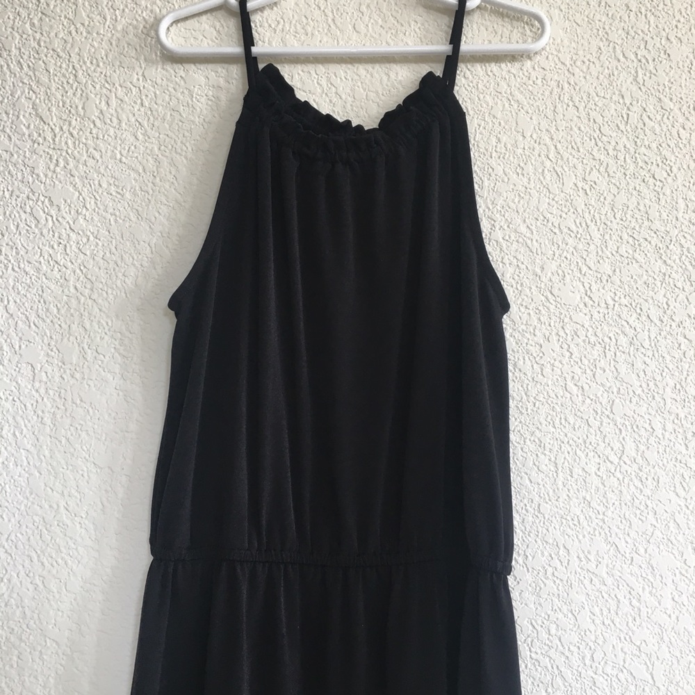 NWOT banana republic black dress XXSP